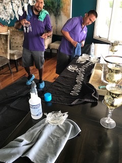 We care about the details, watch us clean this piece by piece