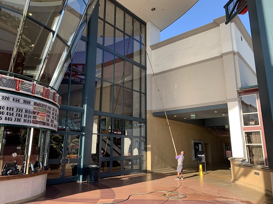 The Kaleidoscope in Mission Viejo, we love cleaning these windows