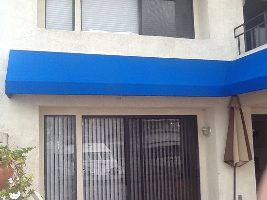 Orange County awning cleaning after picture, all dirt removed